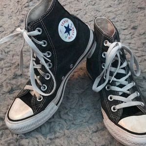 Black High Top Converse